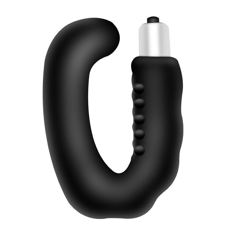 U-Shaped Vibrating Prostate Massager With Taint Massager - Xoxomoving