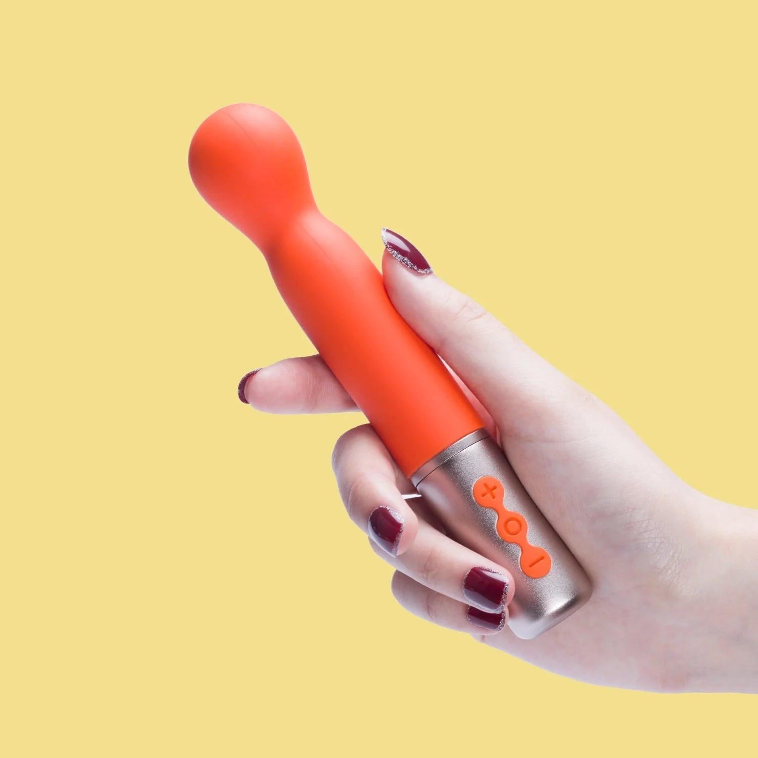 Ultimate Pleasure with The Naughty Collection Interchangeable Heads Vibrator - Xoxomoving