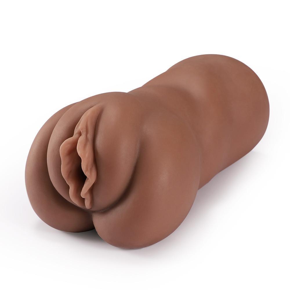 Ultra-Realistic Textured Pocket Pussy Masturbator: 1.58 lb - Xoxomoving