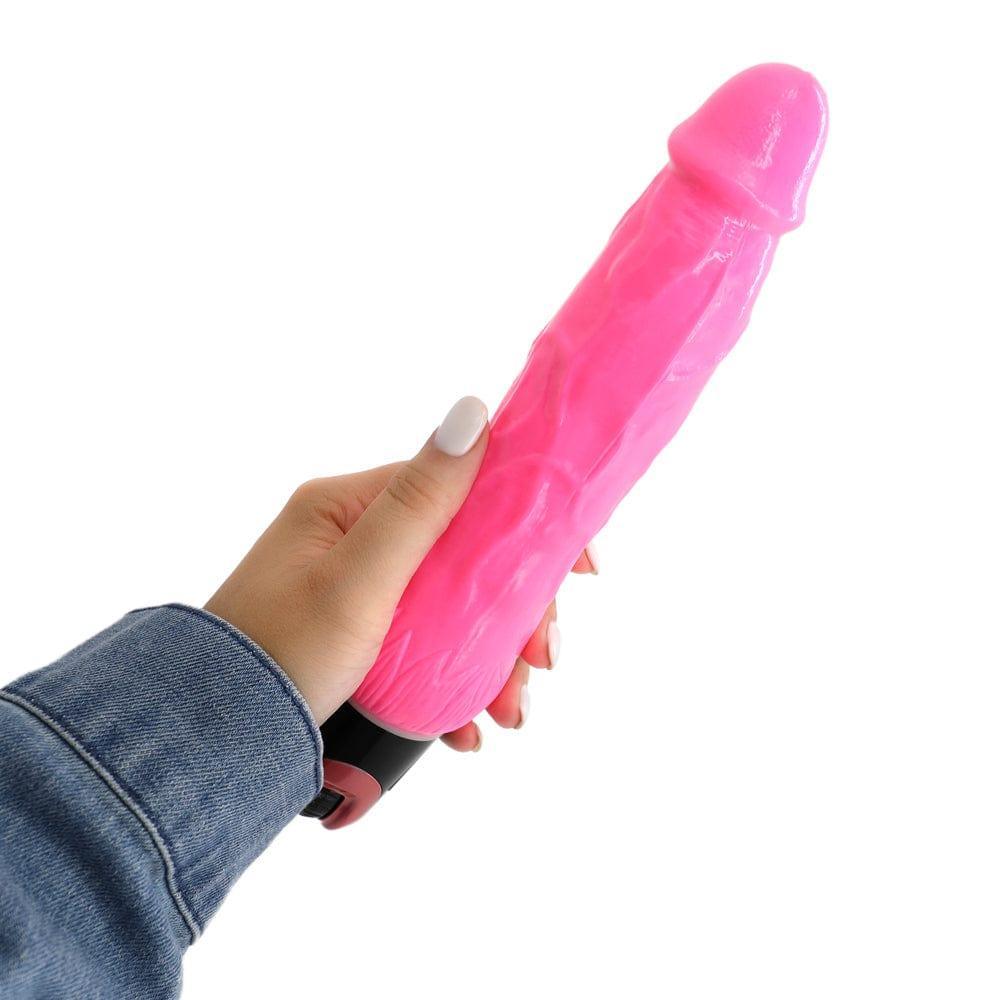 Ultra Veined Realistic Vibrating Dildo - Xoxomoving