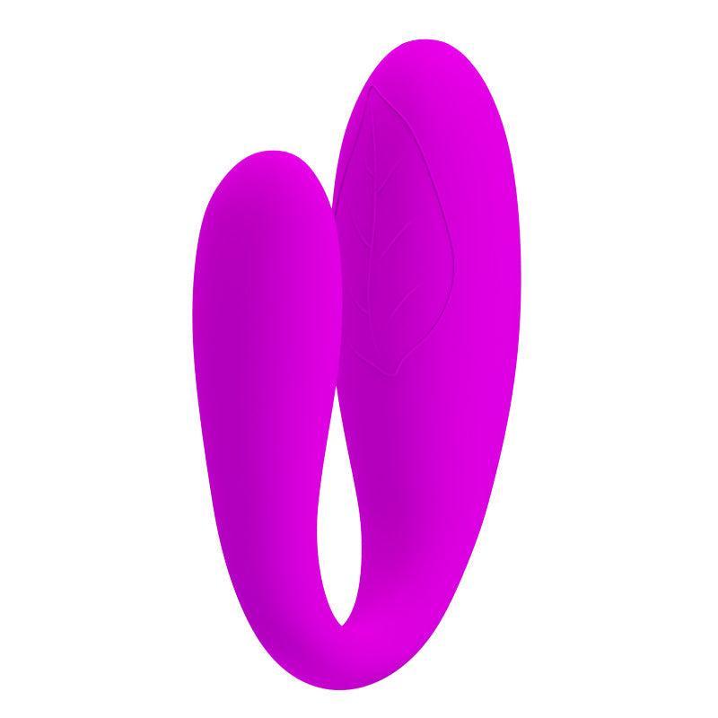 Unity g-spot and clitoral vibrator C-shape vibrator for couples - Xoxomoving