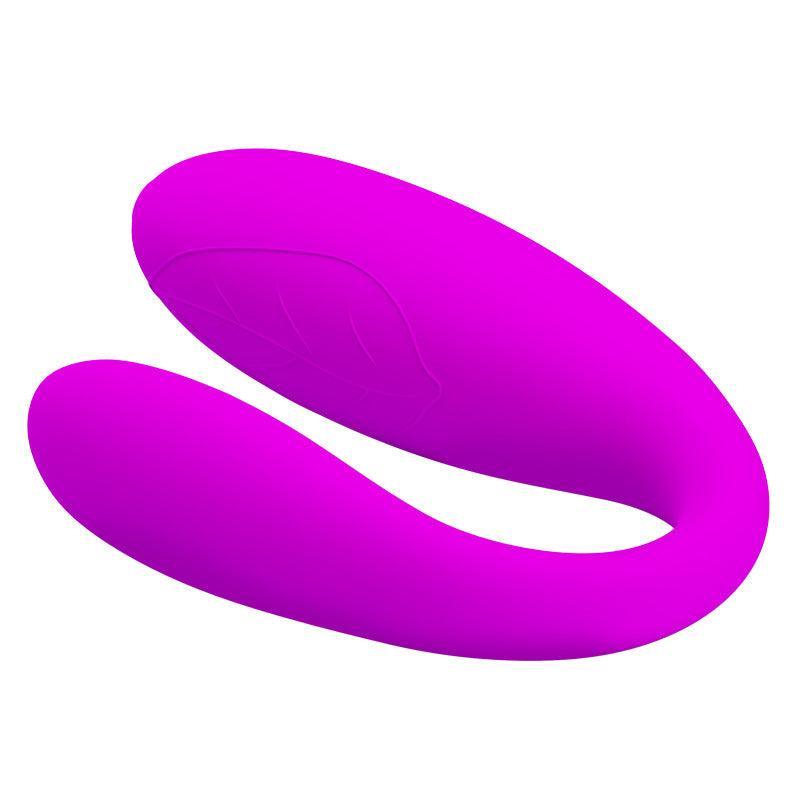 Unity g-spot and clitoral vibrator C-shape vibrator for couples - Xoxomoving