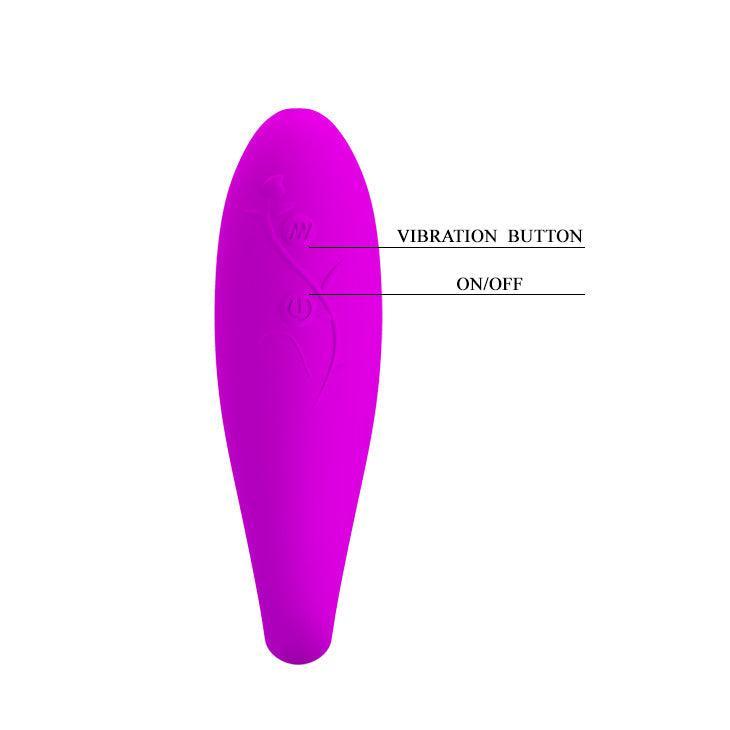 Unity g-spot and clitoral vibrator C-shape vibrator for couples - Xoxomoving