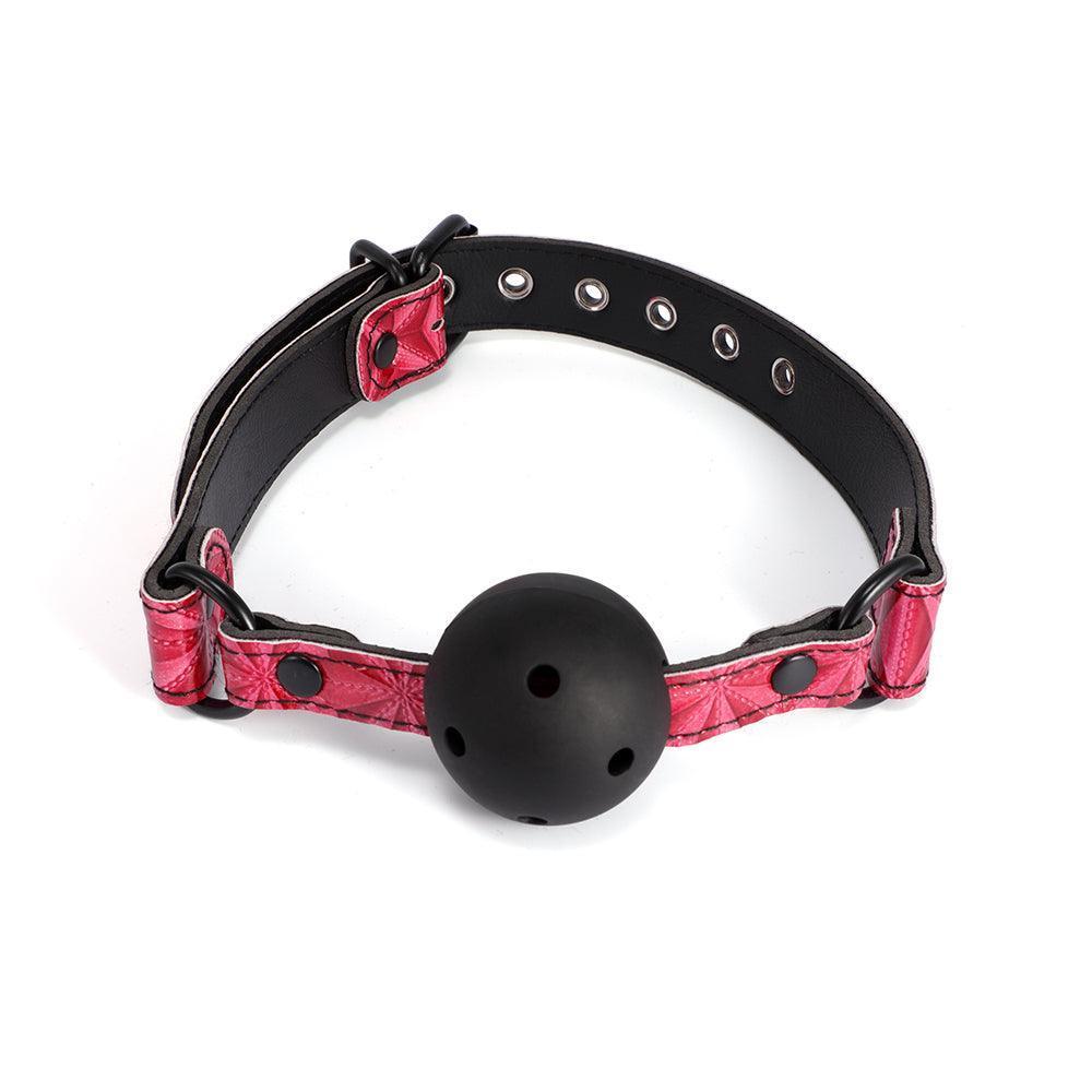 UR Mine Ball Gag - Pink Pleasure and Control - Xoxomoving