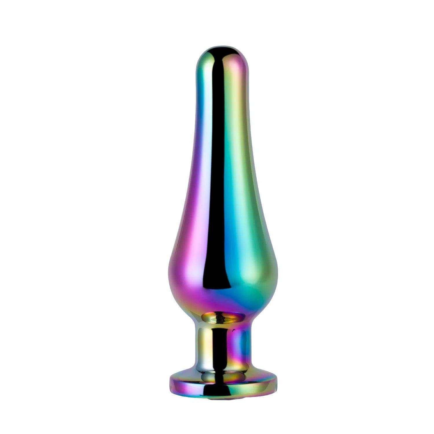 Vase Gem Radiance Curved Metal Gem Butt Plug: Add Glamour to Your Intimate Pleasure - Xoxomoving