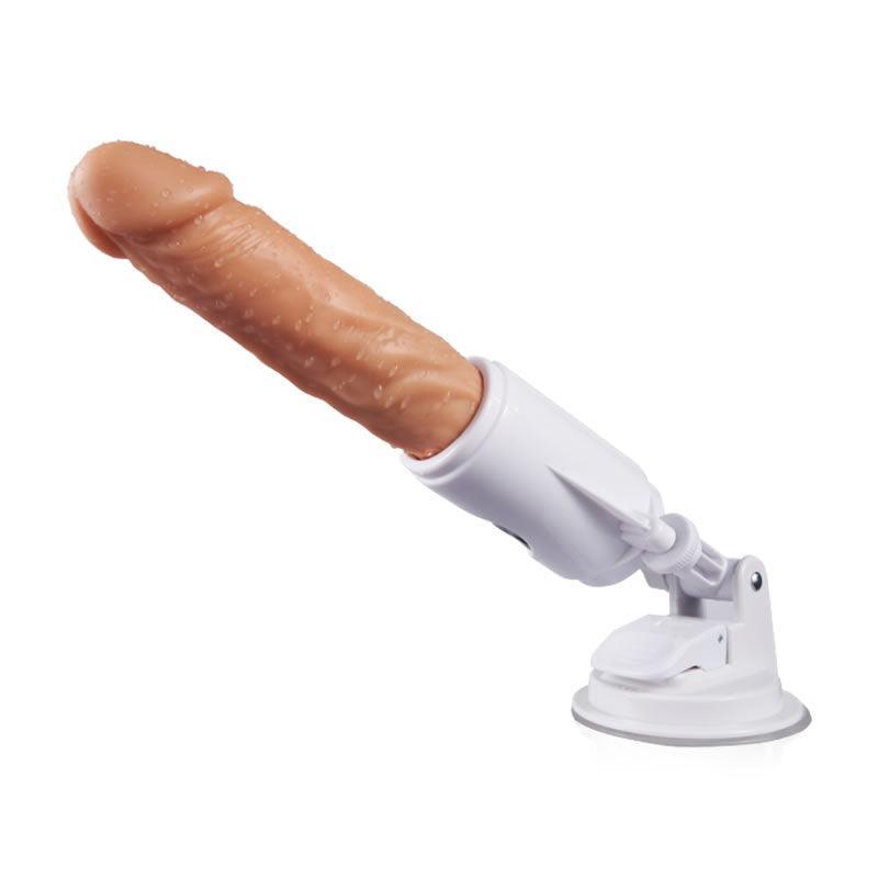 Venus 5.4-Inch 7 Vibrating 7 Telescoping Lifelike Silicone Realistic Dildo - Xoxomoving