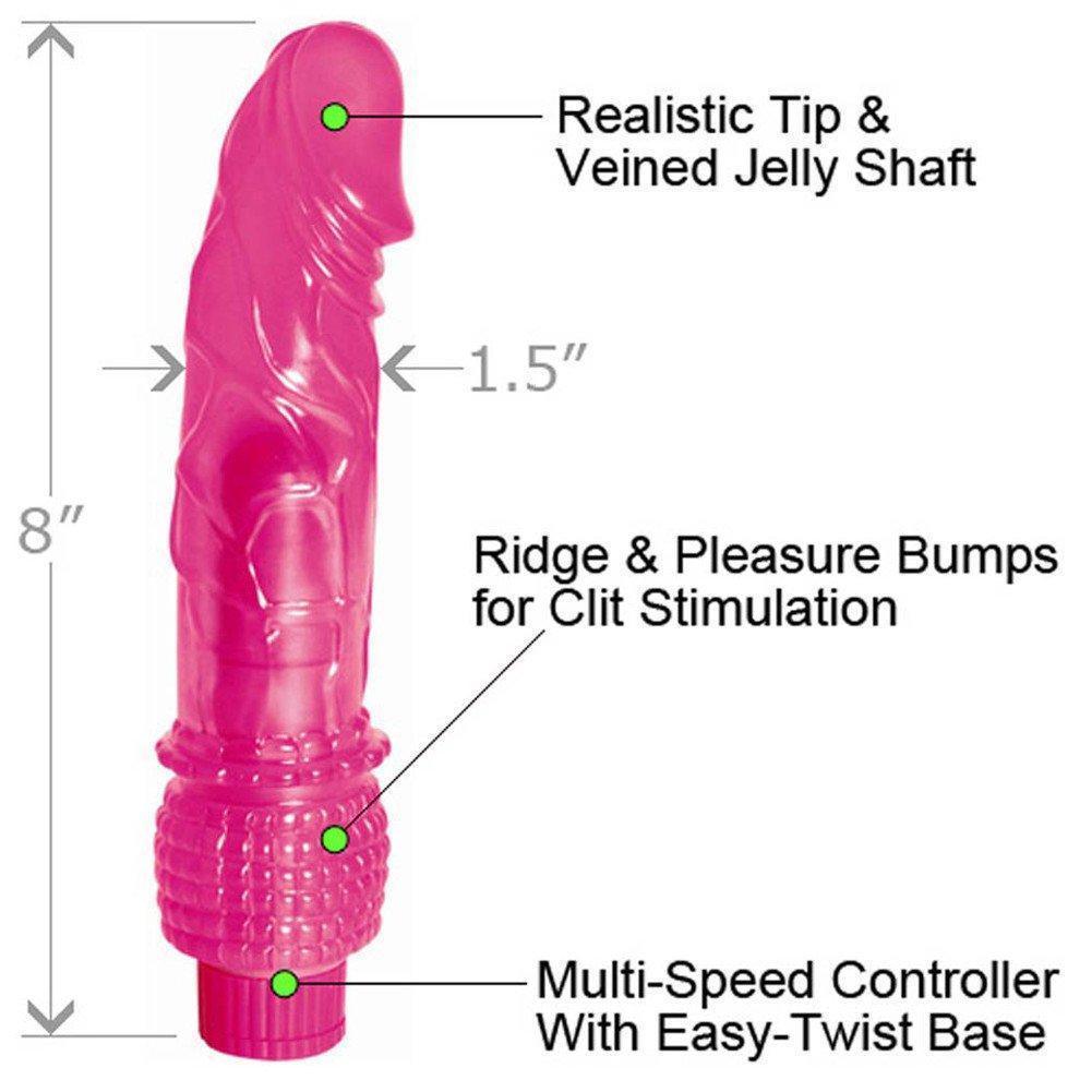 Vibrating Jelly Dong - Xoxomoving