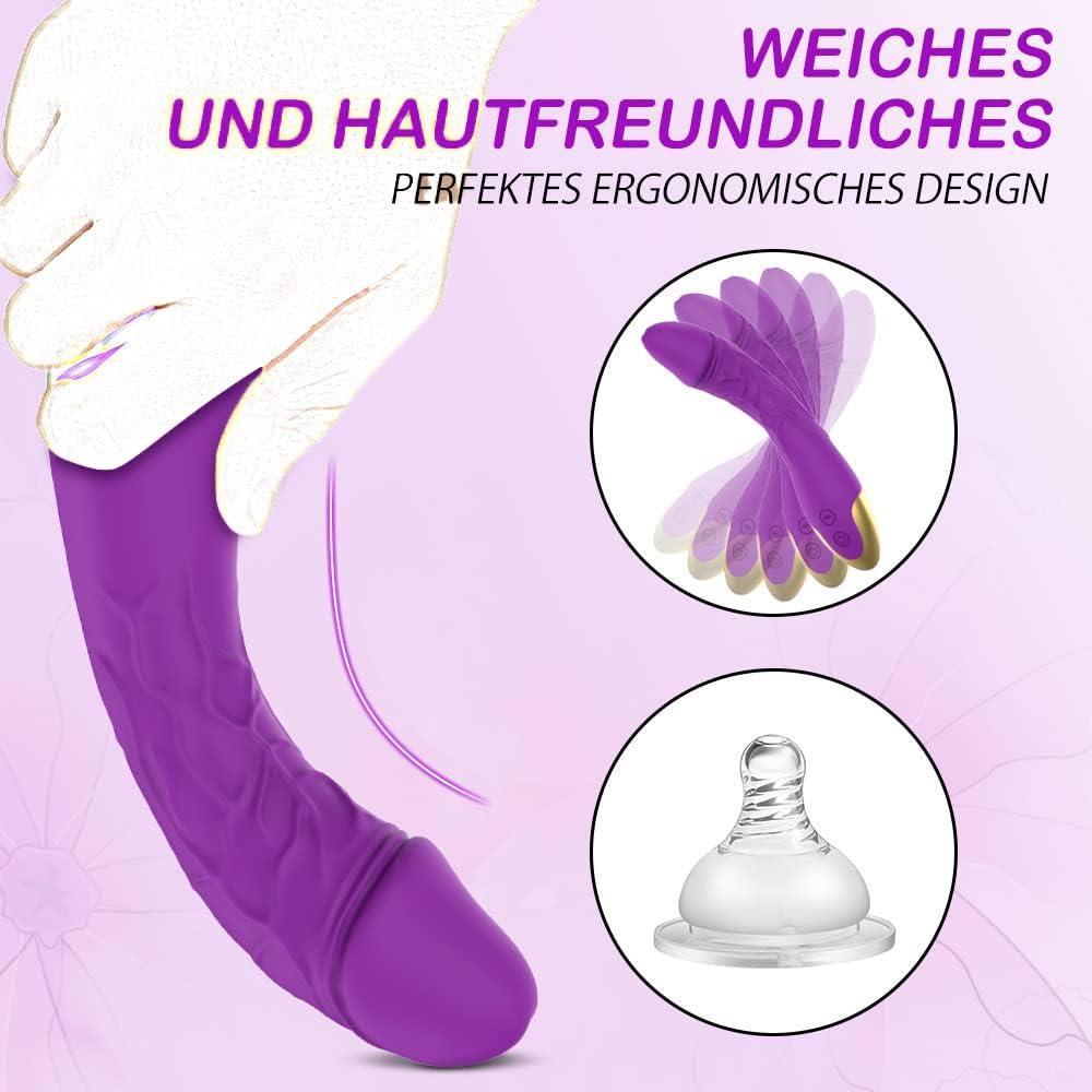 Vibrator for Women - Classic Vibrators, Dildo Vibrator, 10 Vibration Modes - Xoxomoving