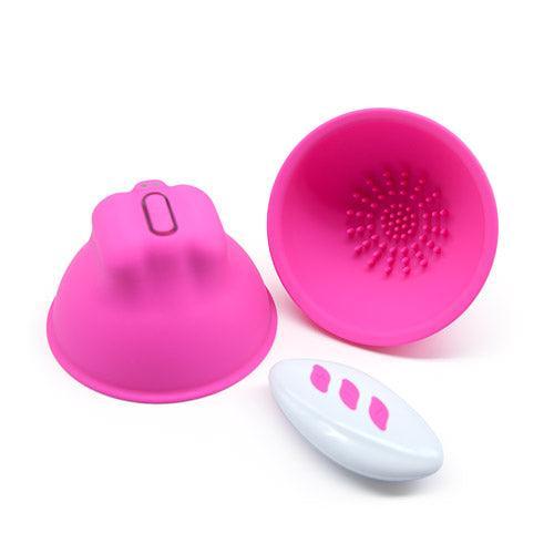 Vibro tities huggers Vibrating nipple suckers - Xoxomoving