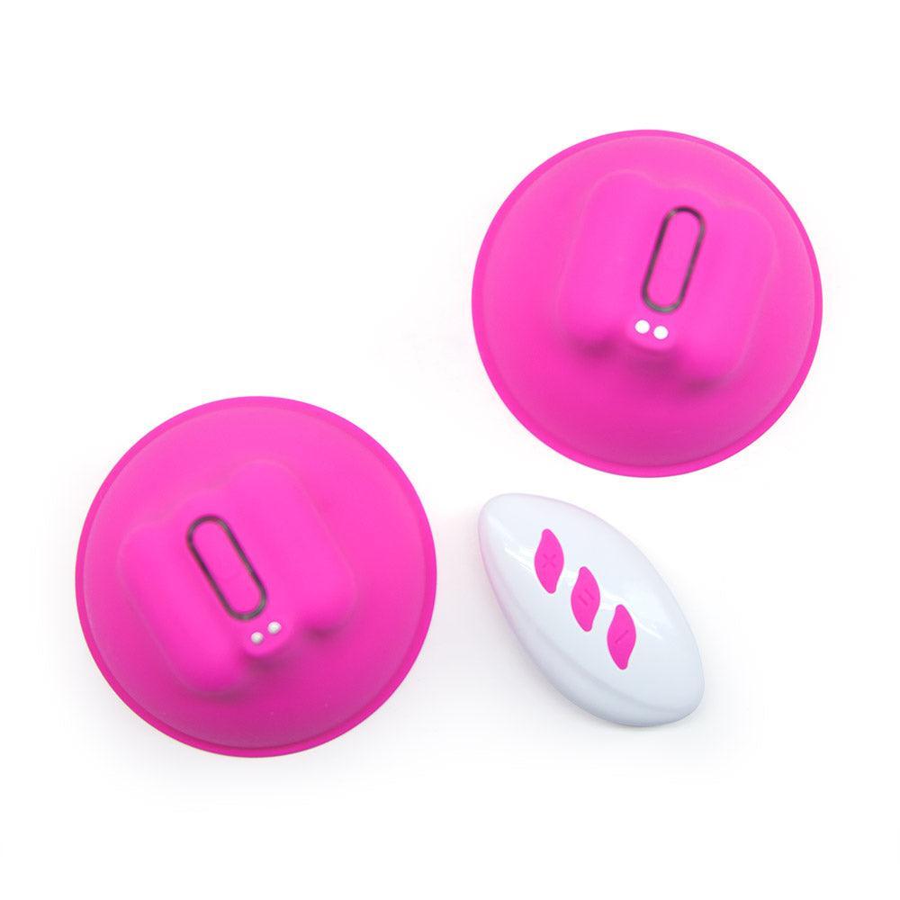 Vibro tities huggers Vibrating nipple suckers - Xoxomoving