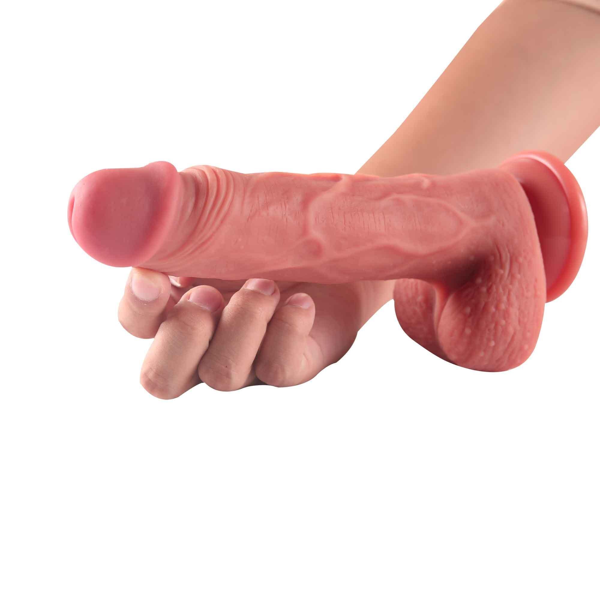 Viktor - Lifelike Silicone Suction Cup Dildo 6 Inch - Xoxomoving