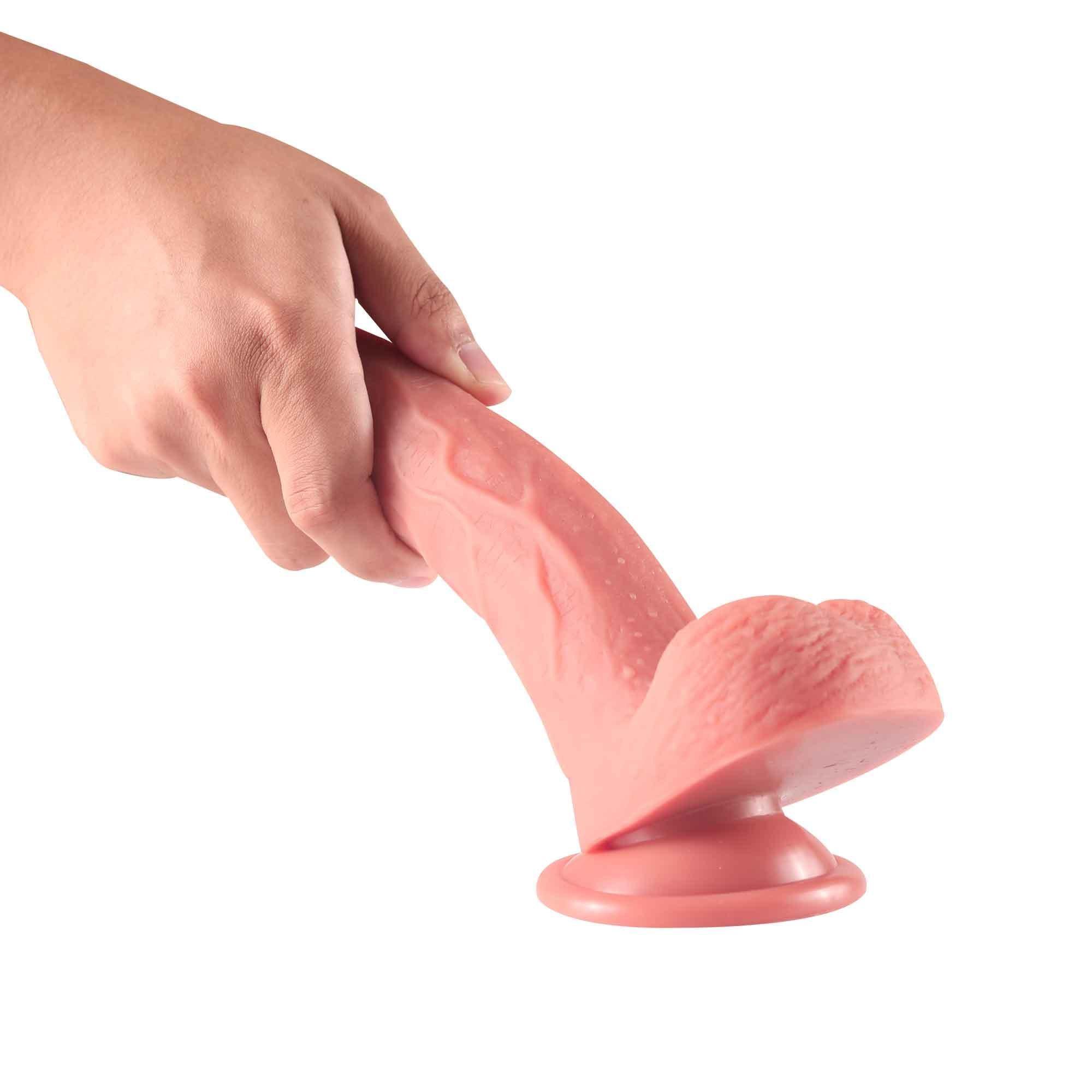 Viktor - Lifelike Silicone Suction Cup Dildo 6 Inch - Xoxomoving