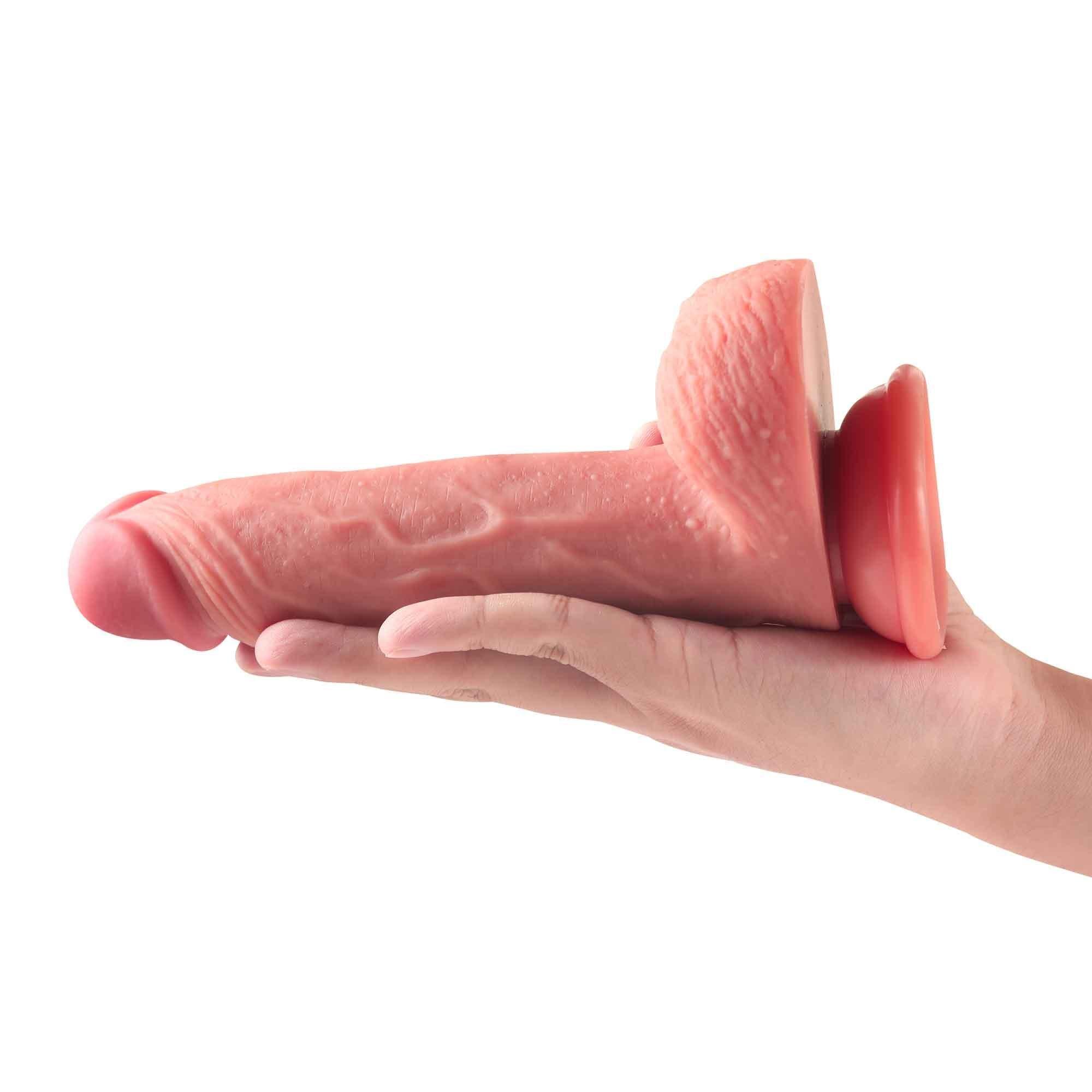 Viktor - Lifelike Silicone Suction Cup Dildo 6 Inch - Xoxomoving