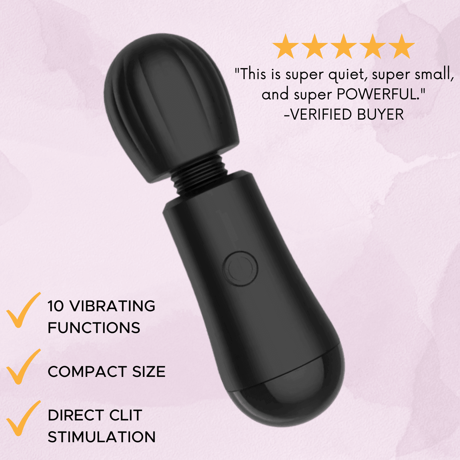 Wand Massager for Intense Clitoral Stimulation - Xoxomoving