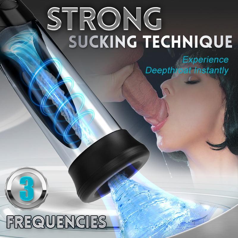 WaterSamurai - Vacuum Suction with Super Waterproof Penis Pump - Xoxomoving