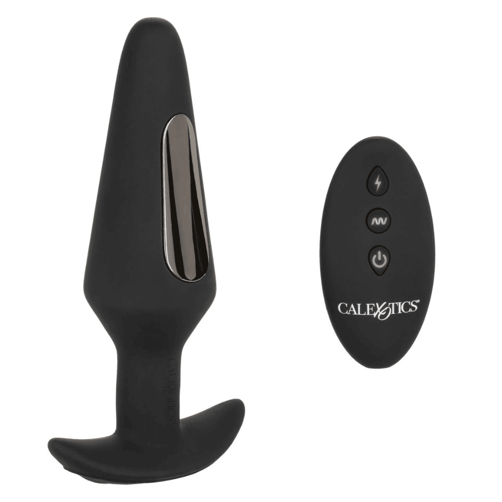 Wireless Electro-Stimulation Silicone Butt Plug - Xoxomoving