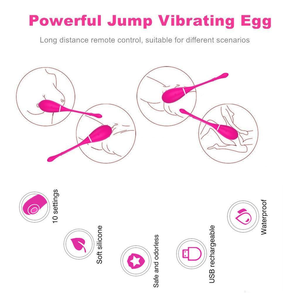 Wireless Vibrating Egg Massager (It's Waterproof!) - Xoxomoving