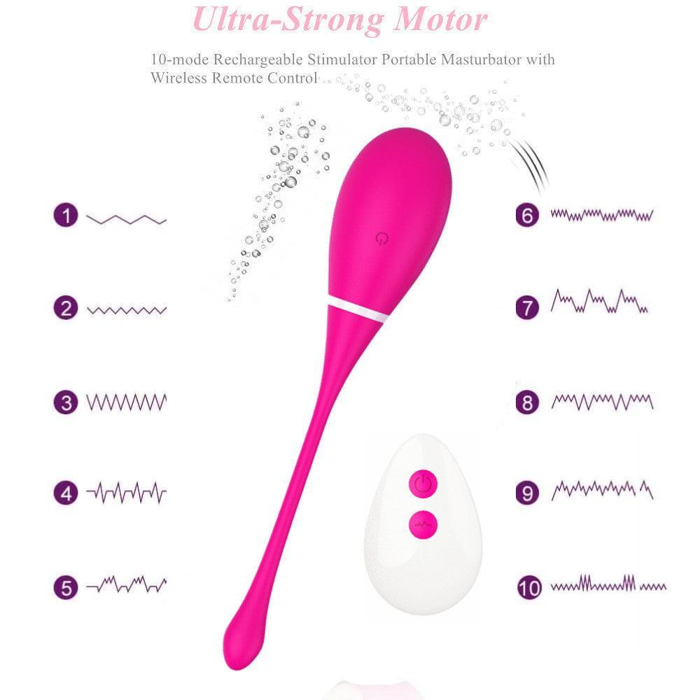 Wireless Vibrating Egg Massager (It's Waterproof!) - Xoxomoving