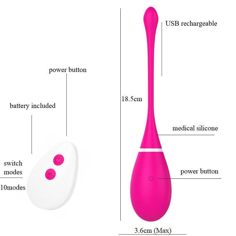 Wireless Vibrating Egg Massager (It's Waterproof!) - Xoxomoving