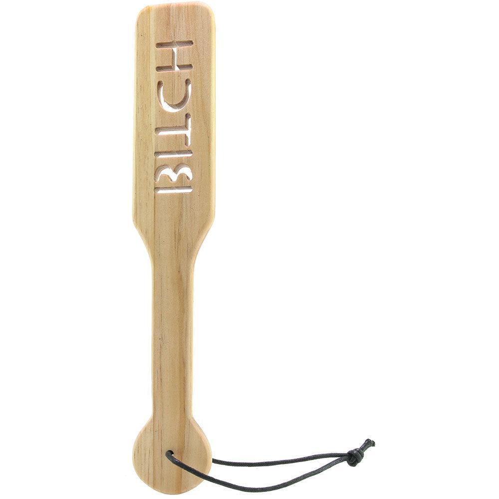 Wood BITCH Paddle - Xoxomoving