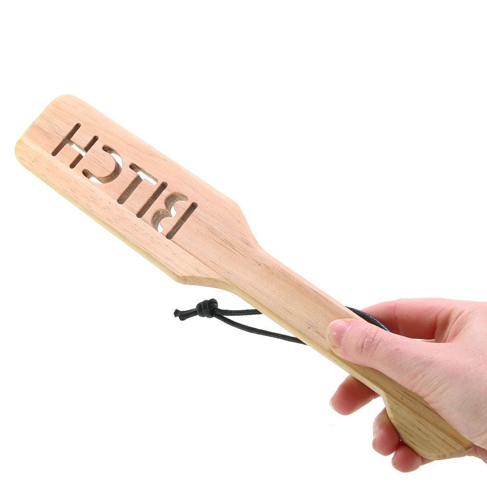 Wood BITCH Paddle - Xoxomoving