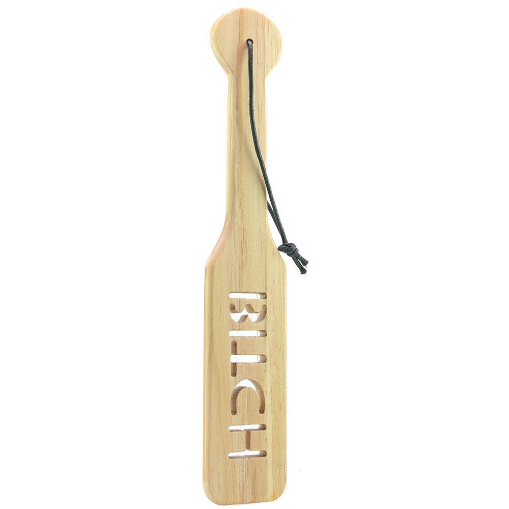 Wood BITCH Paddle - Xoxomoving