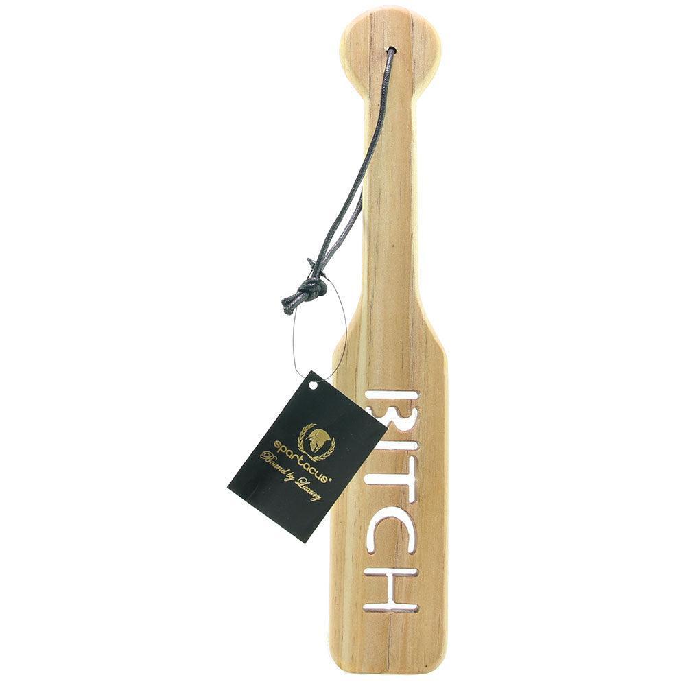 Wood BITCH Paddle - Xoxomoving