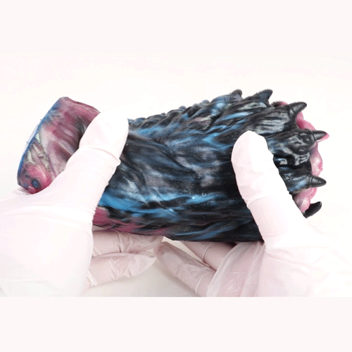 Fantasy Alien Pocket Pussy – Textured Demon Claw Male Masturbator Silicone Mini Sex Doll Domlust