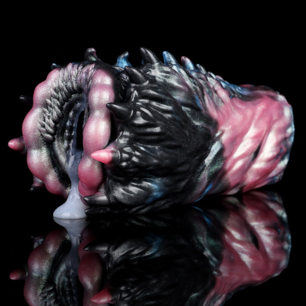 Fantasy Alien Pocket Pussy – Textured Demon Claw Male Masturbator Silicone Mini Sex Doll Domlust