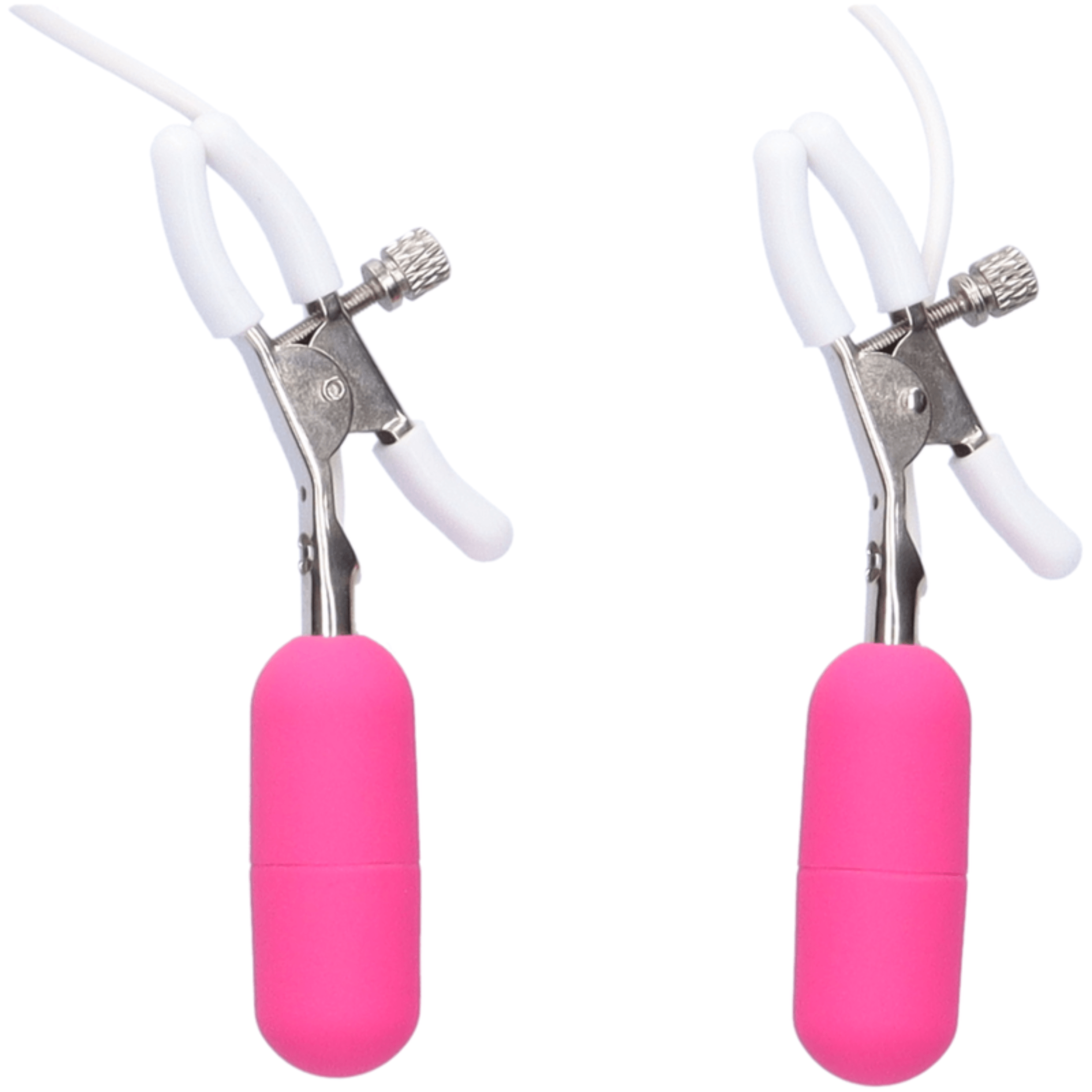 Powerful Vibrating Nipple Clamps with Remote - Xoxomoving