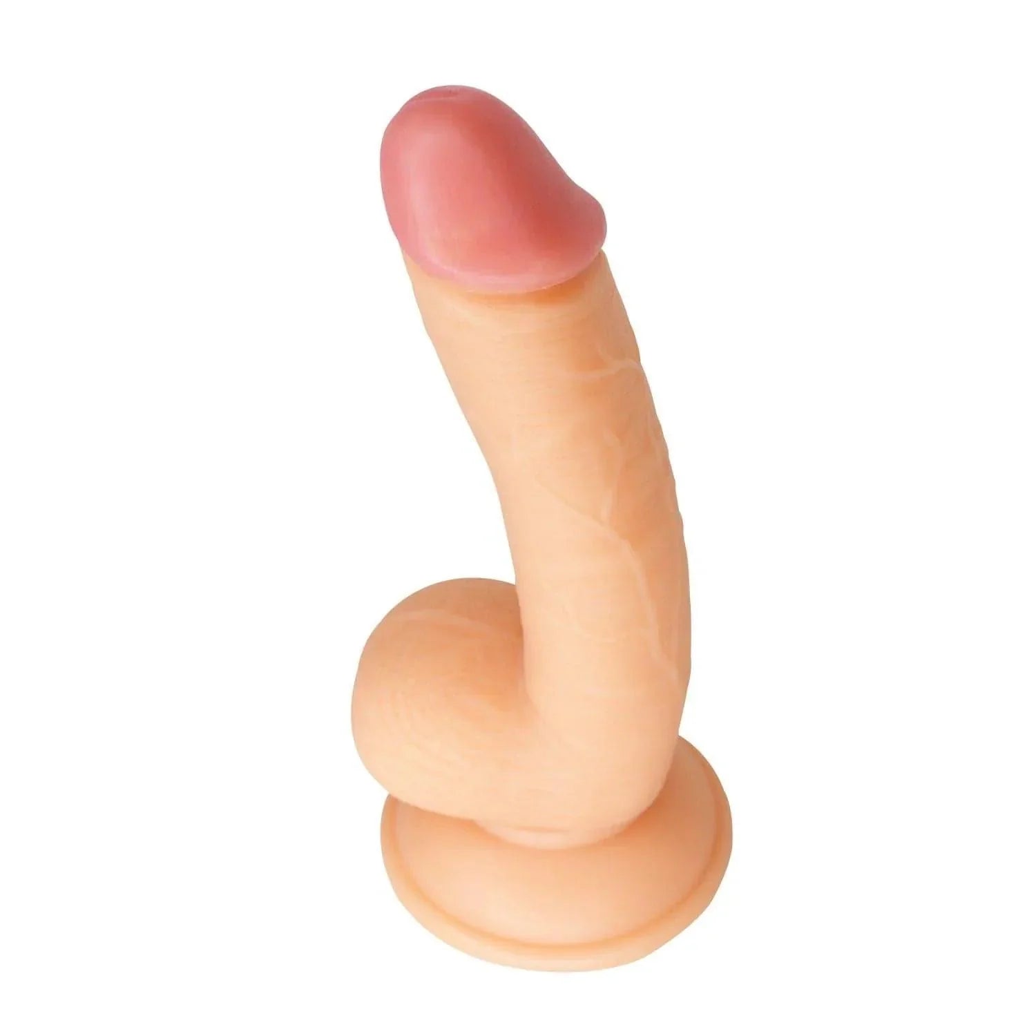 Zale - Smooth Realistic Suction Cup Dildo 5 Inch - Xoxomoving